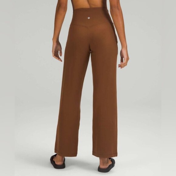 Lululemon Align Wide Leg High-Rise Pant 31" Roasted Brown - Picture 10 of 12